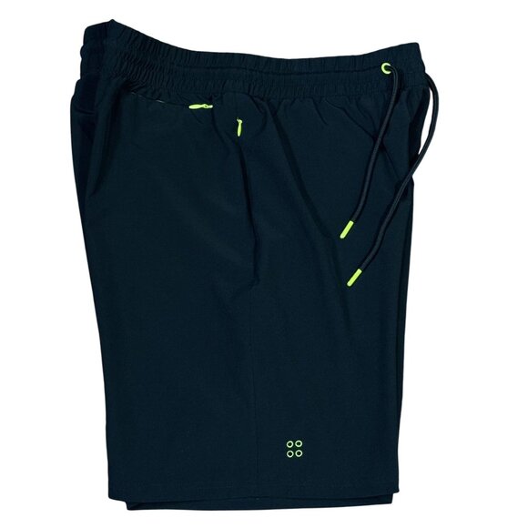 GRAND AC Size M Mens Black Athletic Shorts - Picture 4 of 7